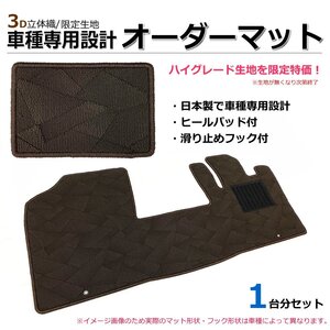 【オーダー】 ウィザード UES73FW/UES25FW/UER25FW フロアマット　ブラウン生地 *