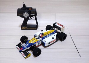 1/10 タミヤ 旧車 当時物 ウイリアムズ Williams FW-11B HONDA F1 KO PROPOメカ付セット 動作品