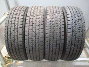 管理番号 R226 スタッドレス 中古タイヤ 185/80R14 97/95N LT 冬4本価格！2023年製 法人宛/営業所止め送料無料