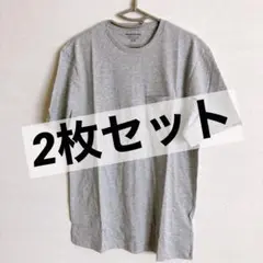 メンズ Tシャツ 半袖 無地 グレー 灰色 シンプル