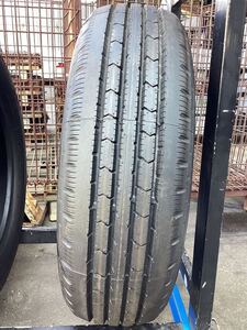 225/70R16 117/115LT 1本 ブリヂストン V-STEEL R18 R202 ライン付き 中古(91907 K1701) エルフ イボ付き 美品 トヨエース ダイナ カーゴ