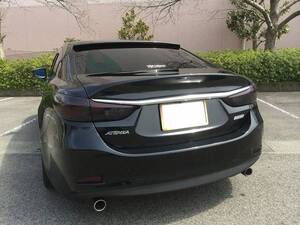 HighWorks GJ系 アテンザ / MAZDA6 セダン ルーフスポイラー 　前期/中期/後期 日本製エアロ　　　　　　　　　ウィング リヤ Roofspoiler