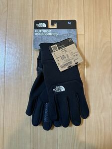 M THE NORTH FACE Etip Glove K BLACK ザ・ノース・フェイス イーチップグローブ ブラック 黒 ユニセックス 手袋 NN62344