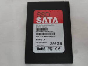 ★RoHS SSD 2.5インチ 256GB×1台 健康状態『正常』！★