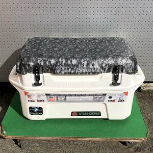 【未使用 Igloo YUKON COLD LOCKER ユーコン 50 イグルー クーラーボックス USA製 ドクロ 希少 キャンプ アウトドア 保冷力 50QT 47L ①】