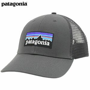 美品 パタゴニア　P-6 ロゴ トラッカー・ハット　メッシュキャップ patagonia 