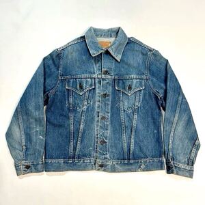 42 オール イエローステッチ 60s 70s LEVIS 70505 デニム トラッカージャケット リーバイス ビンテージ / 3rd 557XX BIGE 4th 501XX 50s