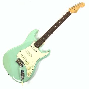 Fender Japan フェンダー ストラトキャスター エレキギター シリアルNo.O056024 ミントグリーン系 CRAFTED IN JAPAN表記★簡易検査品