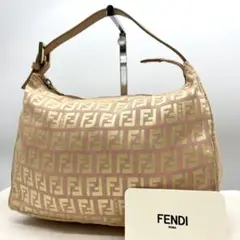 FENDI フェンディ　ミニハンドバッグ　アクセサリーポーチ　ズッキーノ