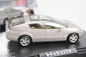 NOREV ノレブ 1/43 WEBASTO ベバスト プロモーション インターナショナル トイフェア NURNBERG NORIMBERGA 05/02/2002 グレー 880003