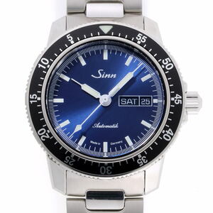 SINN ジン インストゥルメント 104 パイロット オートマチック Cal.SW220-1 104.ST.SA.IB SS メンズ 時計 2410051