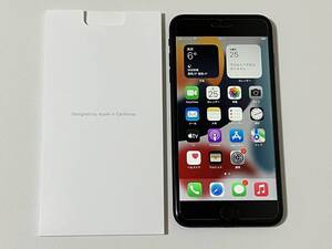 SIMフリー iPhone7 Plus 128GB Jet Black シムフリー アイフォン7 プラス ブラック 黒 docomo au UQ softbank 本体 SIMロックなし A1785