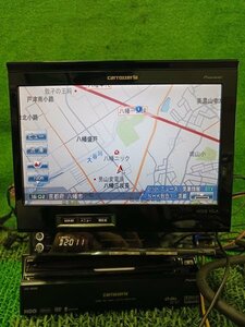 『psi』 カロッツェリア AVIC-VH099G DVD対応 サイバーナビ 2007年 7インチ インダッシュモニター 開閉不良 動作品