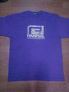 【reversal】リバーサル　ロゴ　Ｔシャツ　XL　新品　■■　■■■