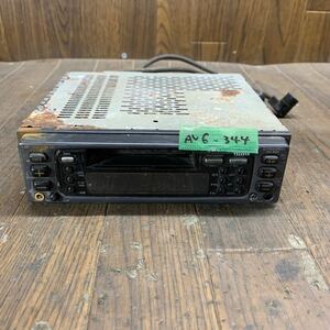 AV6-344 激安 カーステレオ Carrozzeria Pioneer KEH-M606 NA027701 カセット FM/AM テープデッキ 通電未確認 ジャンク