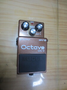 ジャンク　BOSS Octave OC-2　made in japan ジャンクです。