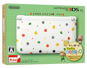 【中古】ニンテンドー3DS LL とびだせ どうぶつの森 パック 元箱あり [管理:40311248]