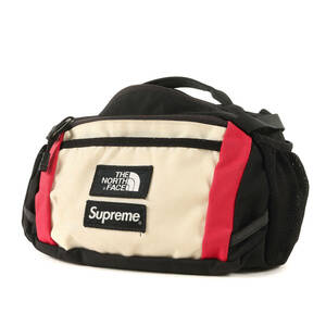 Supreme シュプリーム THE NORTH FACE エクスペディション ウエストバッグ(Expedition Waist Bag) ホワイト ブラック カバン コラボ