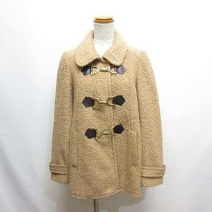 セシルマクビー CECIL McBEE ステンカラー コート M キャメルベージュ 裏地付き レディース