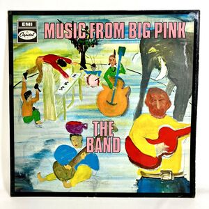 【UK盤 MONO ペラ マト1/1 LP】THE BAND ザ・バンド MUSIC FROM BIG PINK ミュージック フロム ビッグ ピンク T2955 Capitol EMI 12inch