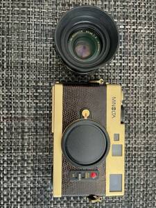 完動美品 Minolta CLE Gold Limited M-Rokkor 40mm F2 生産台数150台 