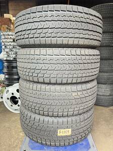 送料無料 F1169 YOKOHAMA ICE GUARD G075 265/65r17 112Q 中古スタッドレスタイヤ 4本セット 冬タイヤ 4本セット 2021年製 残溝10mm