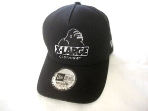 NEW ERA ニューエラ× X-LARGEエクストララージ ADJUSTABLE 6パネルベースボールキャップ