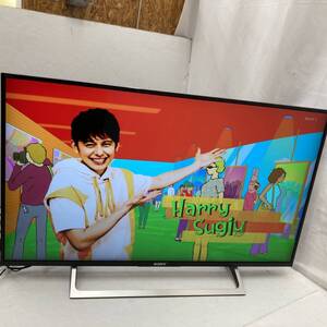 03w09988/【動作確認済】SONY BRAVIA KJ-43X8000E 4K対応液晶テレビ 有線・無線LAN Android NETFLIX 外付けHDD録画 2018年製