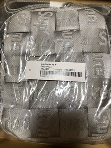 新品未開封品 SUPREME Woven Shoulder Bag Grey 24SS グレー ショルダーバッグ