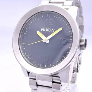 NIXON ニクソン TAKE CHARGE THE CORPORAL コーポラル 12K 腕時計 メンズ ウォッチ クォーツ quartz 銀 シルバー P2213