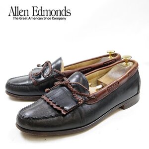 11D表記　29cm相当　Allen Edmonds WoodStook　アレンエドモンズ　ウッドストック　キルトローファー　ツートーン/24.7.20/P1287