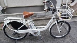 電動自転車　ヤマハ　pascrew ディズニー仕様　引取のみ　説明欄必読