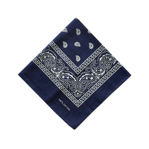 ☆ NAVY ☆ PAISLEY BANDANNA バンダナ スカーフ 柄 BANDANNA マスク ハンカチ ターバン 帽子 おしゃれ 定番 ディスプレイ アクセサリー