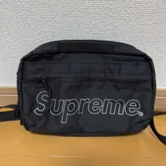 ほぼ未使用 Supreme Shoulder Bag ブラック 18aw