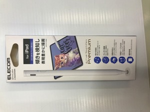 【未使用】 エレコム ELECOM 充電式アクティブタッチペン P-TPACSTAP02WH