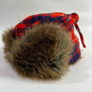 J.CREW ジェイクルー Faux-fur trapper hat in plaid women one size トラッパー キャップ faux fur 