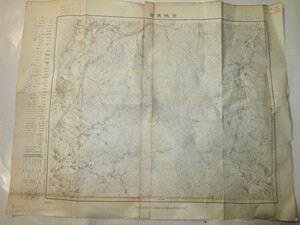 古地図　彦根東部　5万分の1地形図◆昭和21年◆滋賀県、琵琶湖、彦根町