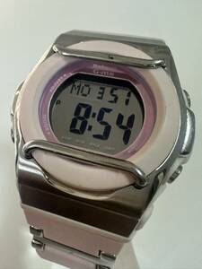 カシオ CASIO Baby-G　G-ms MSG-163C レディース 腕時計 クォーツ 稼働品