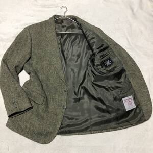 HARRIS TWEED ハリスツイード テーラードジャケット ブレザー 総裏地 2B 3XL 人気の大きいサイズ