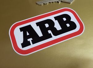 送料無料 ARB 100mm x 50mm 2pic 車 バイク ステッカー デカール