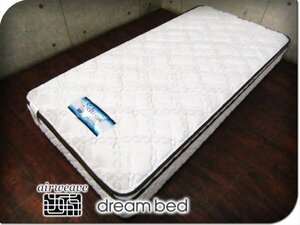 展示品/未使用品/dreambed/airweave/Neltonic207 BOX-T RY/エアファイバー/ポケットコイル/モダン/シングルマットレス/20万/yykn1062k