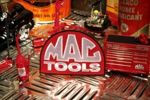 マックツールズ ロゴ 刺繍 ワッペン ◆ パッチ MACTOOLS デイトナ 工具 JLWP