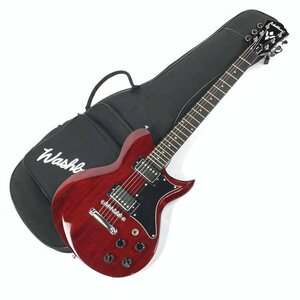 Washburn ワッシュバーン WI-65 エレキギター シリアルNo.10080173 チェリー系 ソフトケース付き★簡易検査品