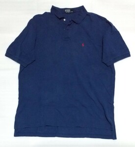 ☆POLO RALPH LAUREN サイズXL ポロ半袖シャツ ラルフローレン COTTONファッション洗濯済ワンポイント刺繍ロゴ スポーツ トップス