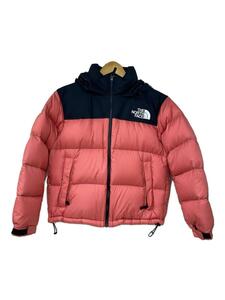 THE NORTH FACE◆SHORT NUPTSE JACKET_ショートヌプシジャケット/M/ナイロン/ピンク/無地