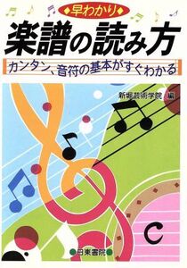 早わかり 楽譜の読み方 カンタン、音符の基本がすぐわかる/新堀芸術学院(編者)