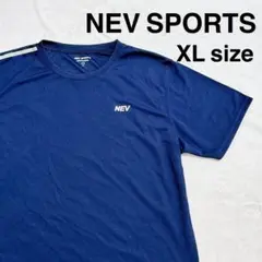 NEV SPORTS Tシャツ　スポーツ　吸汗速乾　ドライメッシュ　反射テープ