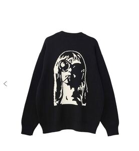 HYSTERIC GLAMOUR ヒステリックグラマー　THE BAD GIRLS編み込みセーター