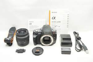 【適格請求書発行】良品 SONY ソニー α330 DSLR-A330 ＋DT 18-55mm F3.5-5.6 SAM SAL1855 デジタル一眼カメラ【アルプスカメラ】240907ag