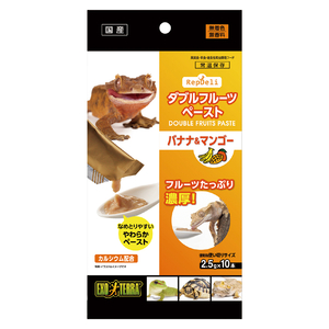 話題の新商品　GEX　ダブルフルーツペースト バナナ&マンゴー（2.5g×10本入）　×2袋セット　　　　　　　　　　　　　　　　送料無料　